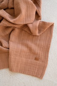 Resim Muslin Runner Karamel - Karamel / 50x250 