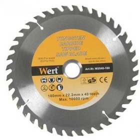 Resim WERT 2540-125 Ahşap Kesme Testeresi 125 mm 