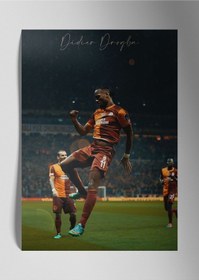 Resim Didier Drogba - Metal Poster Tablo 