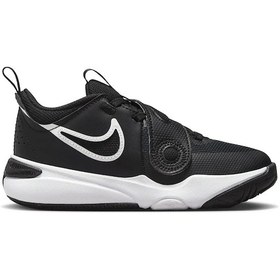 Resim Nike Team Hustle D 11 Unisex Siyah Çocuk Basketbol Ayakkabısı Siyah 