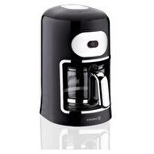 Resim Korkmaz Drippa A864 Tek Tuşlu Siyah Filtre Kahve Makinesi Korkmaz