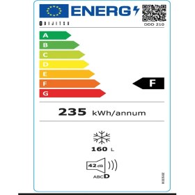 Resim Dijitsu DDD210 5 Çekmeceli Derin Dondurucu 