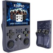 Resim BUFS R36PRO Retro Video Oyun Konsolu Linux Sistemi 3.5 Inç IPS Ekran 64 GB Taşınabilir El Konsolu 