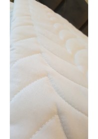 Resim Babadağ Koleksiyon Yatak Alezi Kapitoneli Fitted Tam Sarar180 GR 160 X 200 Pamuk Beyaz 