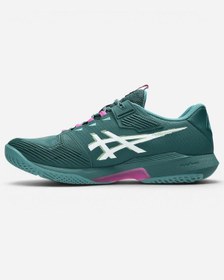 Resim Asics Solutıon Speed Ff 4 Erkek Yeşil Tenis Ayakkabısı 1041a532-300 