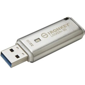 Resim 32gb Usb Flash Bellek 32 Gb Usb 3.2 Metal Gövde Locker Plus 50 