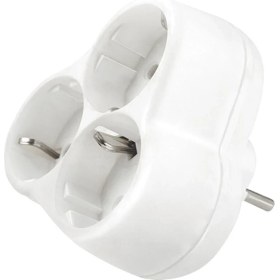 Resim Viko Yonca 3'lü Topraklı Fiş-Priz 