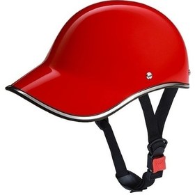 Resim Elite Mc Kask Yaz Beyzbol Kaskı Erkekler Ve Kadınlar Için Güneş Koruma Yarım Kask Kepçe Kask Hafif Tüm Sezon Bisiklet Sürme Kaskı Lxqdfh Kırmızı 