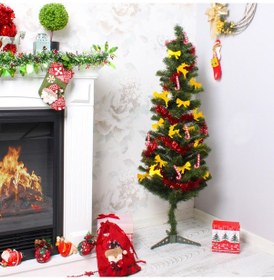 Resim Yılbaşı Çam Ağacı Seti 120 cm 