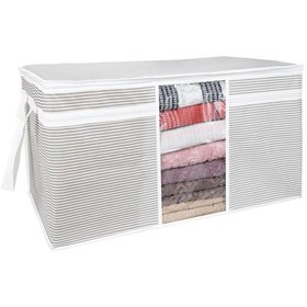 Resim Pencereli Yastık Hurcu - Gri 4533 Çok Renkli 