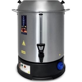 Resim Armeka Elegance 22 Litre Elektrikli Çay Makinesi Çay Otomatı Semaver Sanayi Tipi 