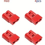 Resim Xuweiwei Agashe 4pcs Hızlı Bağlantı Kablolama Konnektör Seti 50a Pil Bağlantısı 
