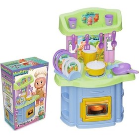 Resim 16 Parça 58 Cm Monster H Mutfak Seti 0883 