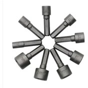 Resim Reko Somun Anahtarı Somun Sıkma Seti Matkap Uçları 9'lu 