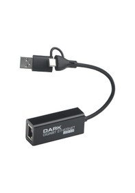 Resim Dark USB3.0-10/100/1000 Gigabit Ethernet Ağ Adaptörü Dk-Nt-U3Glan 