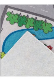 Resim AKSU HALI ARABALI ÇOCUK ODASI DEKORATİF 1. SINIF YIKANABİLİR JEL TABAN 