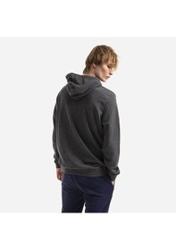 Resim Puma 586688-07 Ess Big Logo Hoodie Tr Erkek Sweat Dark Gray Heath Koyu Gri 