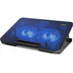 Resim Rivera Tech Rvrstr4 Notebook Soğutucu 2 Fan LED Siyah HDX4252 