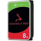 Resim Seagate 8tb St8000nt001 Ironwolf Pro 3,5" 7200rpm 256mb Rv Sensör, Sata 3, 7-24 Nas Diski 