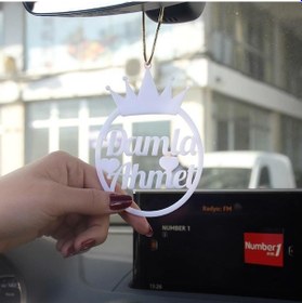 Resim Appcity Kişiye Özel Pleksi Dikiz Ayna Süsü 553347867 