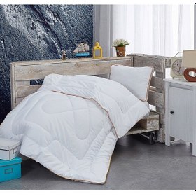 Resim Komfort Home Welsoft Bebek Yorganı + Yastık Beyaz 