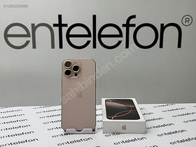 Resim Apple iPhone 16 Pro Max İkinci El YD | 256 GB | Çöl Titanyum 