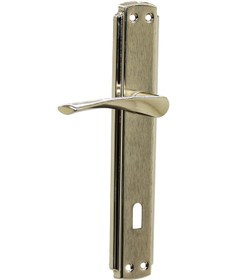 Resim Bravo Oda Gri Nikel Kapı Kolu Takım 