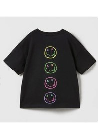 Resim Lolliboomkids Yeni Sezon Nırvana Baskılı T-shırt Siyah 