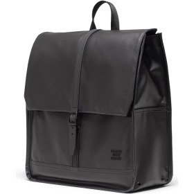 Resim Herschel City Mıknatıslı Kapama Sırt Çantası Siyah 