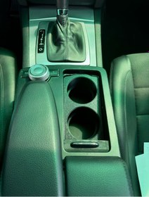 Resim Mercedes W204 / W207 / C207 / A207 Uyumlu 3d Baskı Çoklu Bardaklık & Kutu İçecek Tutucu Siyah 