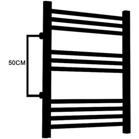 Resim Toprak Havlupan 50/70 10 Boru Siyah Yandan Girişli Havlupan Aks50 