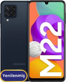 Resim Samsung M22 Yenilenmiş TR Garanti | 128 GB 4 GB Siyah 