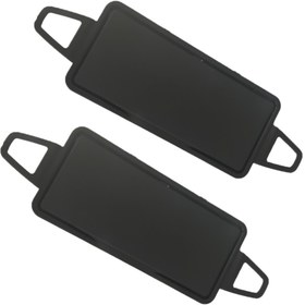 Resim ALPHA AUTO PART Mercedes C Class W204 - E Class W212 Için Güneşlik Ayna Kapağı - Siyah 2 Adet 