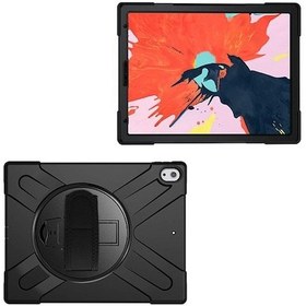 Resim Duxweel Apple Uyumlu iPad Pro 12.9 3.Nesil Standlı Zırh Kılıf/Shockproof 