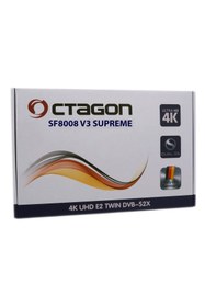 Resim Octagon SF8008 SUPREME V3 4K UHD E2 DVB-S2X TWIN 