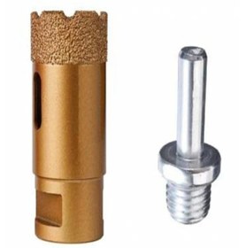 Resim Granit Mermer Fayans Seramik Delme Karot 16mm Buat Açma Kaliteli 