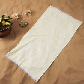 Resim Karaca Home Pineapple %100 Pamuk Peştamal 70x140 cm Sarı 