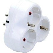 Resim Topraklı Üçlü Priz Golyat Papatya Fetih 101-03 