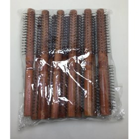Resim SiHako Astra RD-557 Koyu Ahşap Renk Saç Fırçası Tarak 
