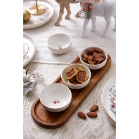 Resim Kütahya Porselen Bone Joy 4 Parça 8 Cm Kase Seti 