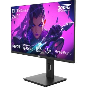 Resim Dragos Elıteseries E245FHD300 1ms Fhd 300Hz 1920x1080 24.5" Freesync G-Sync IPS Pivot Oyuncu Monitörü 