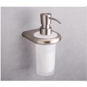 Resim System Nikel Saten Mat Şeffaf Sıvı Sabunluk (BA1020 006 NBM-C1) 