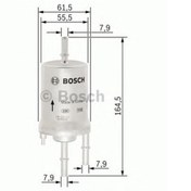 Resim Bosch 0450905959 Yakıt Filtresi Ibıza V-Leon-Toledo Iıı-Octavıa-E 