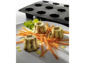 Resim Hype Store Lekue Canelle Bordelais 18'li Siyah Silikon Mini Canelle Kalıbı 