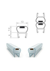 Resim Duşakabin H-p Sisteme Uyumlu Mıknastılı Fitil 1 Takım 2 Adet Şeffaf 