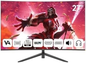 Resim NPC 27 İnç MD270K-V Curved Gaming Monitör 180Hz VA Panel FHD Siyah 