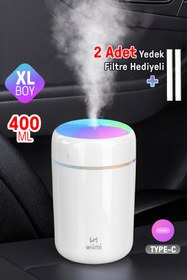 Resim Wiimi 400 ml Ultrasonik Hava Nemlendirici Buhar Makinesi Ve Aroma Difüzörü 