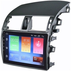 Resim Toyota Corolla Araç Multimedya Android Ekran Carplay Double Teyp 4+64 9" 07-13 Gri Navımex Byk 