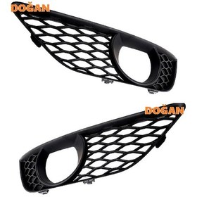 Resim Audi Q7 2011- Ön Tampon Izgarası Sisli Sağ S-line Uyumlu Oem No: 4l0807676c 