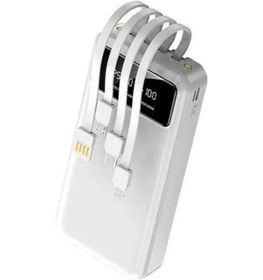 Resim 4 Çıkışlı 20.000 Mah Powerbank Taşınabilir Çoklu Giriş 